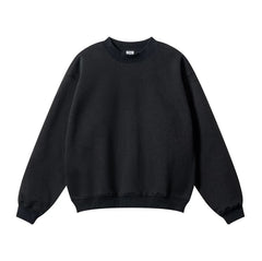 Kanye Heavyweight Vintage Washed Streetwear Crewneck Sweatshirt – Vintage Black