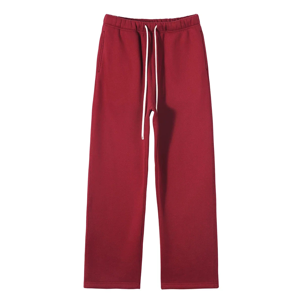 Kanye West Heavyweight Fleece Sweatpants – Burgundy