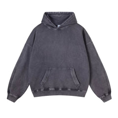 Kanye Heavyweight Vintage Washed Hoodie – Light Grey